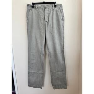 Standard James Perse  Gray 100% Cotton Casual Lightweight Pants Men's 33 x 34